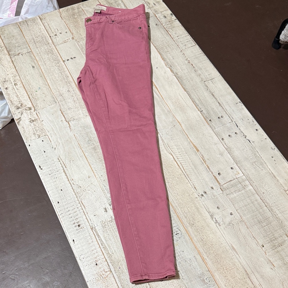 LOFT Pink Skinny Pants
